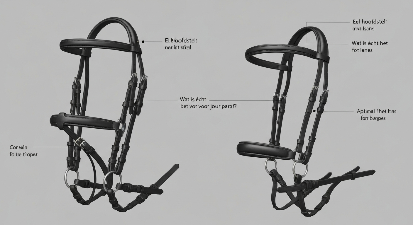Anatomisch hoofdstel of traditioneel: Wat is &eacute;cht het beste voor jouw paard?