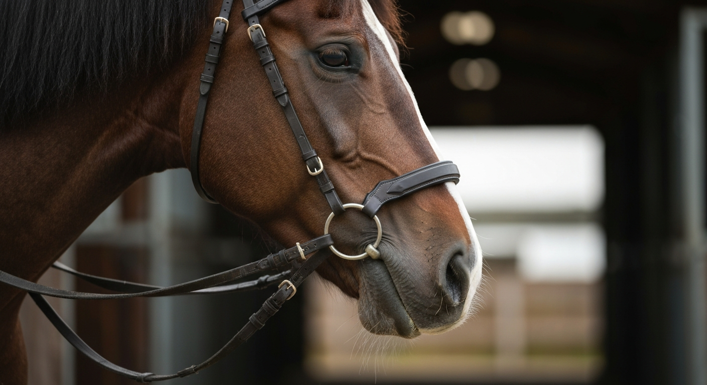 Anatomische hoofdstellen: Hoe de juiste neusriem het verschil maakt voor een bitgevoelig paard