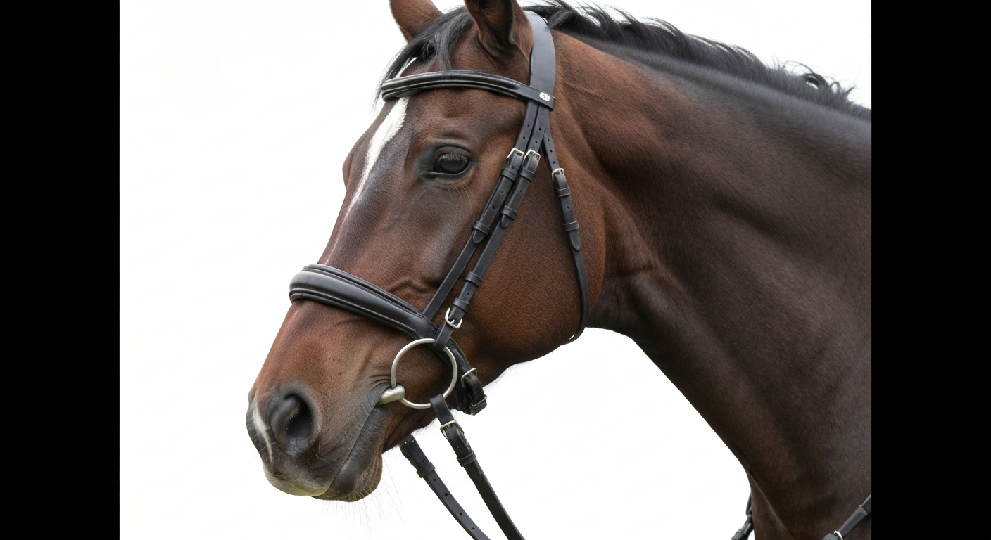 Anatomische hoofdstellen: Hoe de juiste pasvorm en neusriem de prestaties van je bitgevoelige paard verbeteren