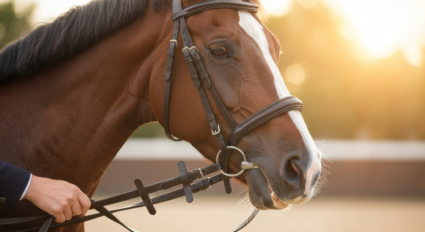 De invloed van een anatomisch hoofdstel op de aanleuning en ontspanning van je paard