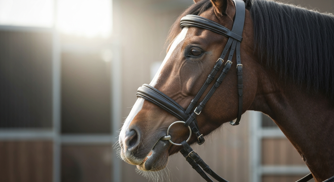 De invloed van een anatomisch hoofdstel op de kaakontspanning en aanleuning van je paard