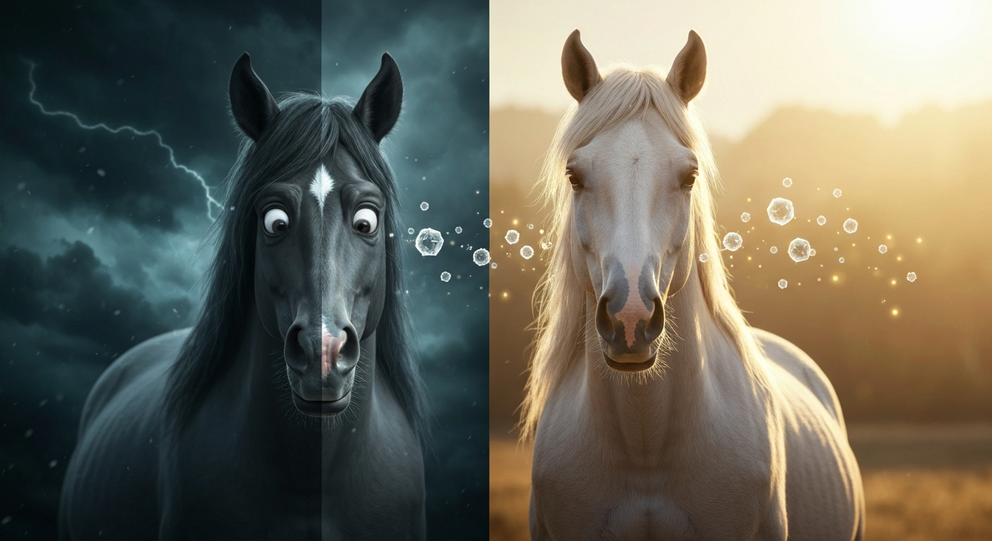 De invloed van magnesium op de focus en ontspanning van een schrikachtig paard