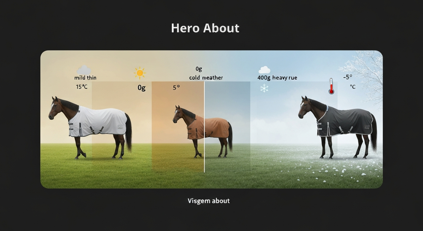 De ultieme dekenwijzer: hoeveel gram deken heeft je paard nodig bij welke temperatuur?
