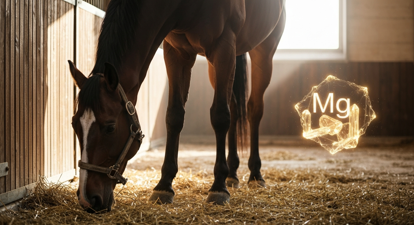 Het verband tussen ruwvoer, magnesium en de preventie van dikke benen bij paarden