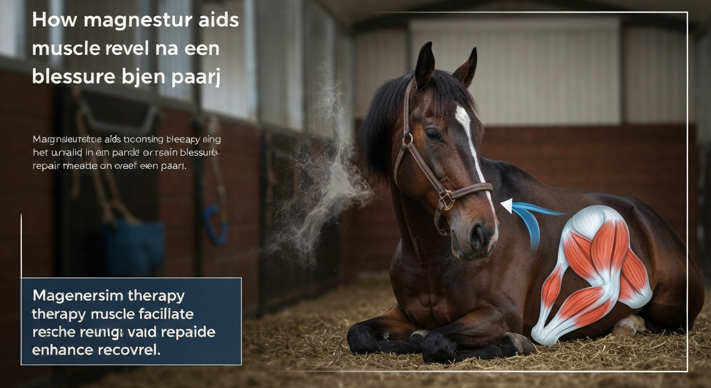 Hoe magnesium helpt bij de spieropbouw en focus van een schrikachtig paard