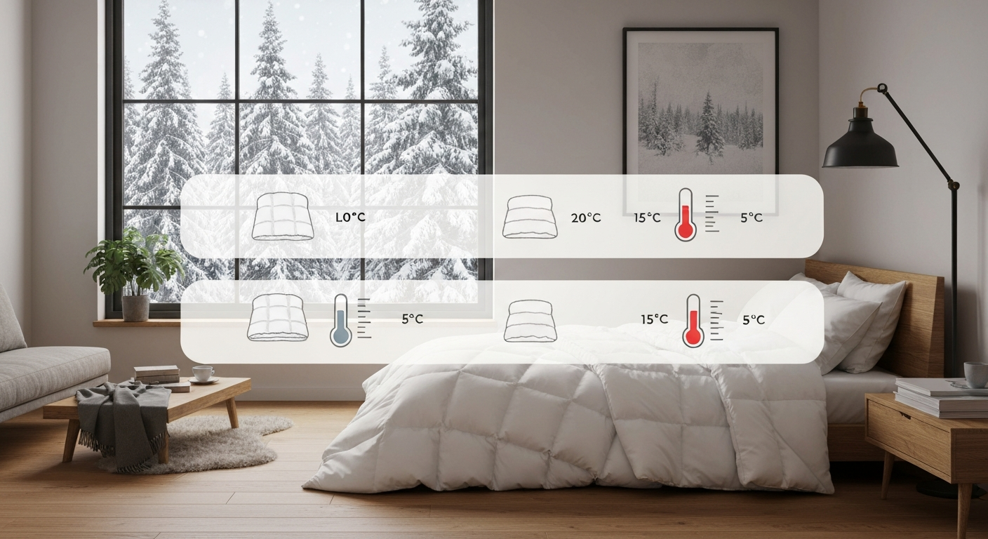 Hoeveel gram deken bij welke temperatuur? De complete gids voor de ideale winterdeken