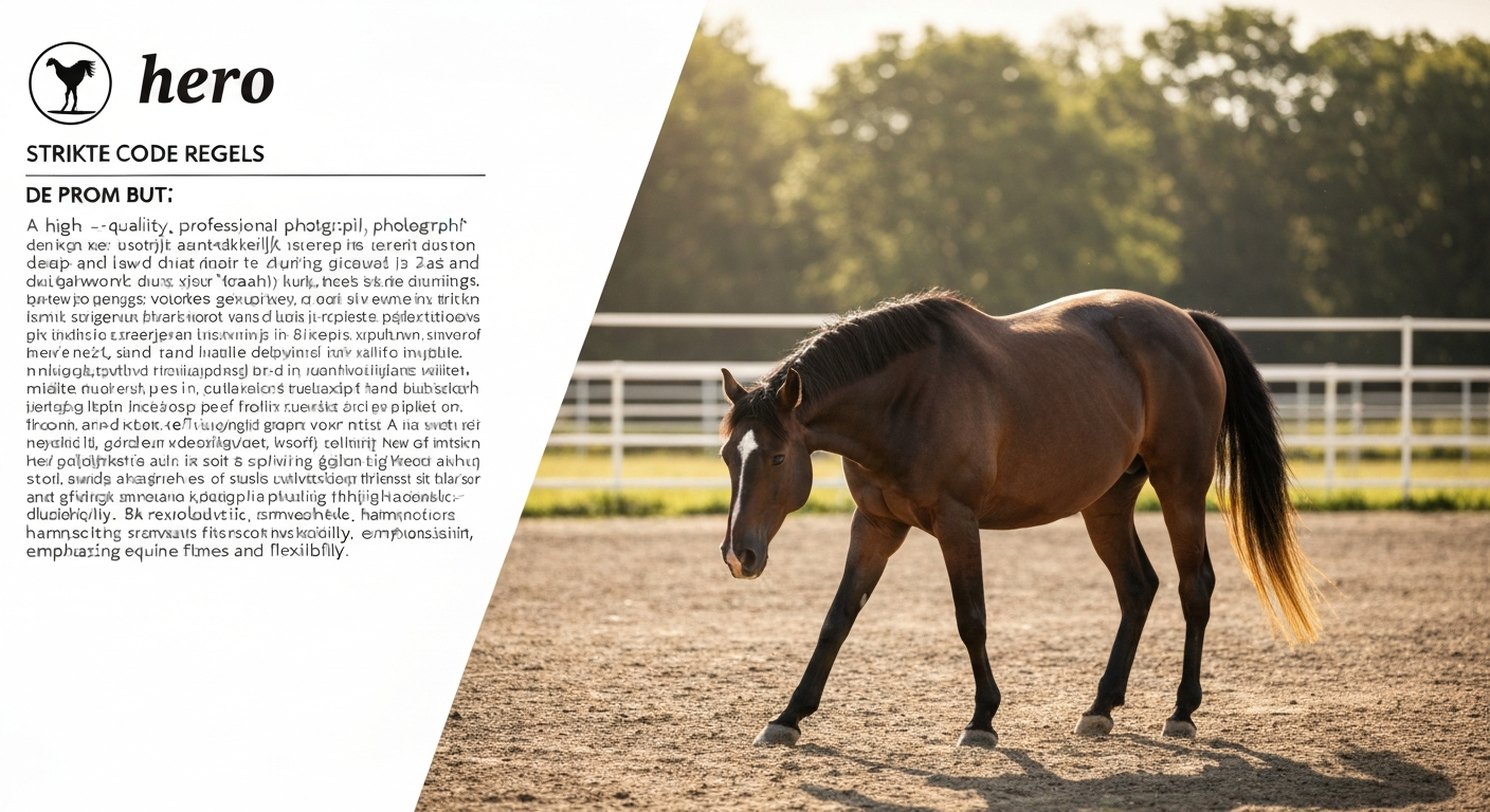 Spieropbouw en souplesse: Hoe grondwerk en stretchen de basis leggen voor een fit paard