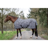 Vliegendeken -Zebra- met kruissingels