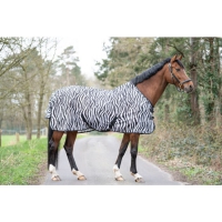 Vliegendeken -Zebra- met kruissingels