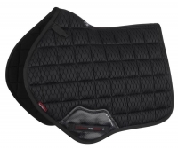 LeMieux Zadeldek Carbon Mesh Air Square CC Black maat L