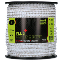 ZoneGuard 6 mm Plus afrasteringskoord wit 200 m