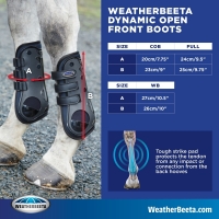 WeatherBeeta Dynamic Open Front Boots