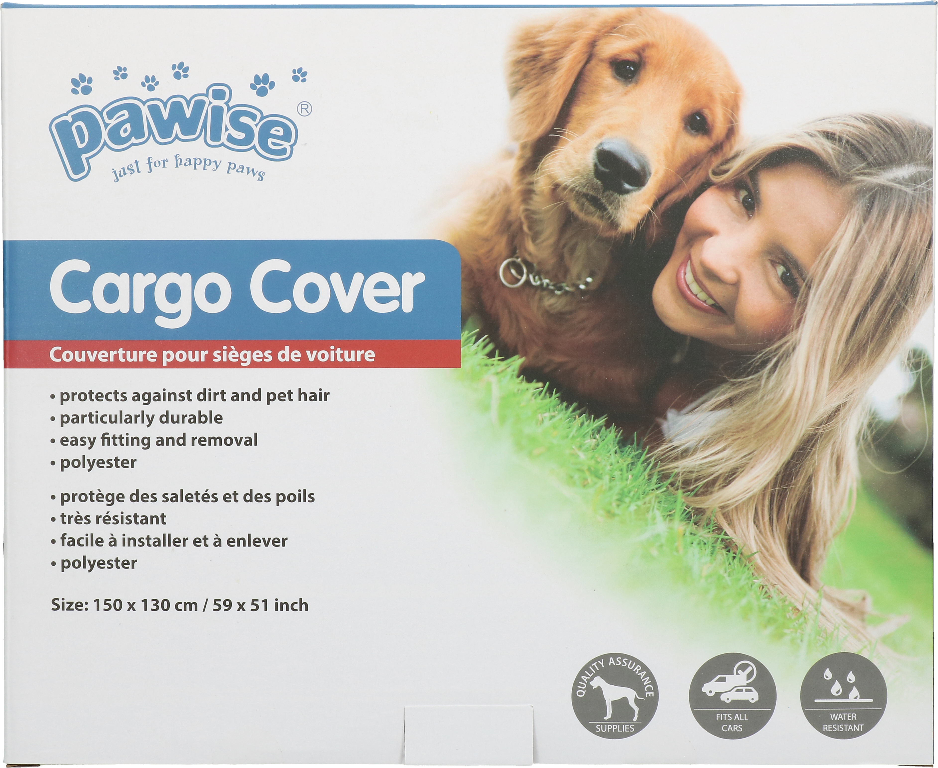 Pawise Cargo Cover Black (130 x 150 cm)