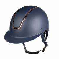 Cap -Lady Shield-  donkerblauw rosegold