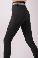 Montar Olivia Yati highwaist lurex waistband - Black, Fullgrip