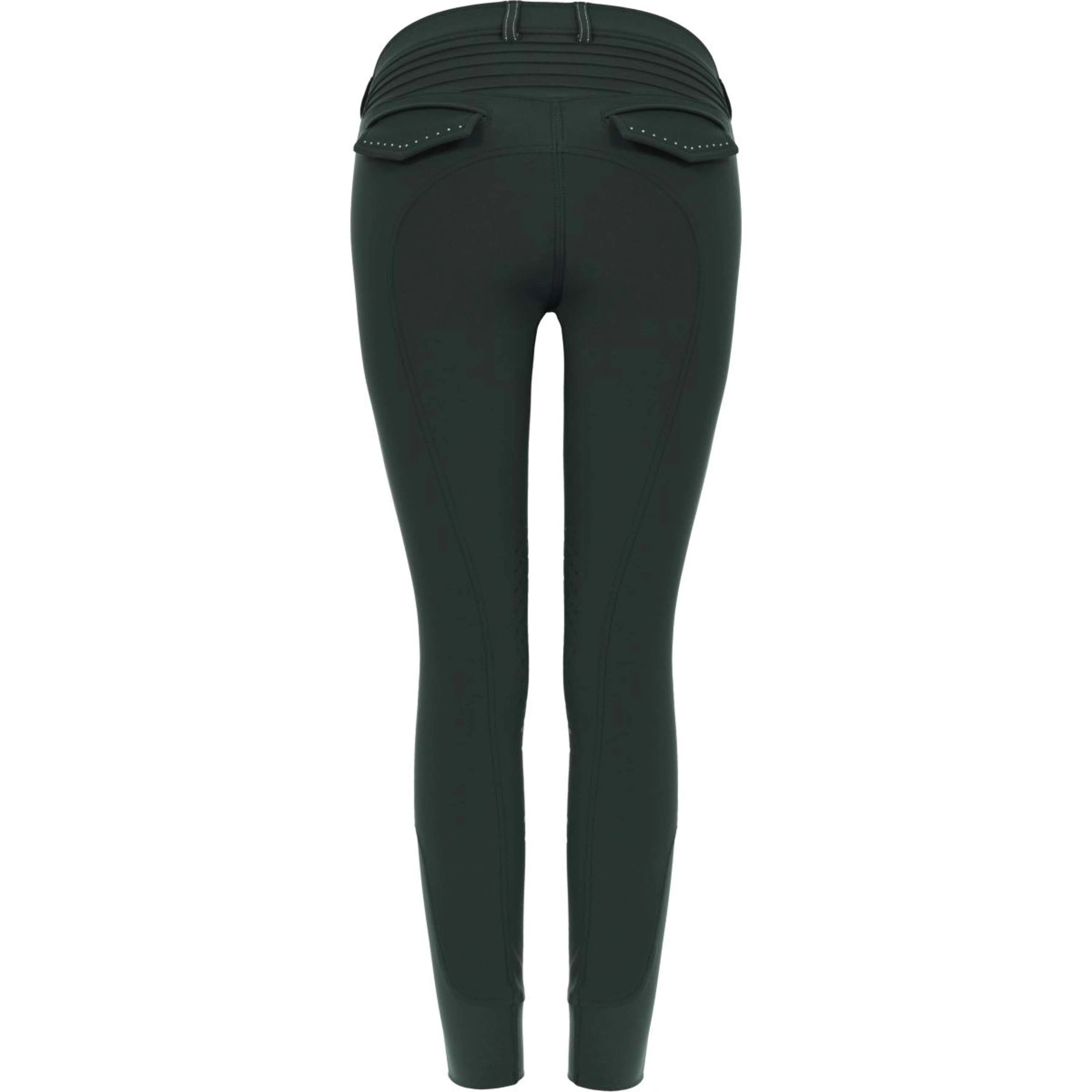 Cavallo Rijbroek Calima Grip Graphite of deep green