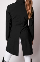 Montar Long tail coat - black
