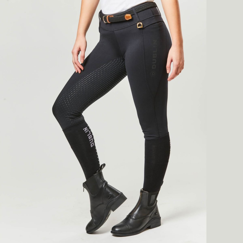 DUBLIN COOL IT EVERYDAY RIDING TIGHTS Black