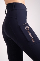 Montar Michelle navy pull on rosegold logo