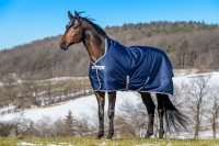 Bucas Freedom Turnout  High Neck 150 Navy/Silver