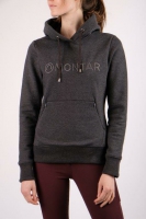 Montar Kylee Black washed cotton hoody