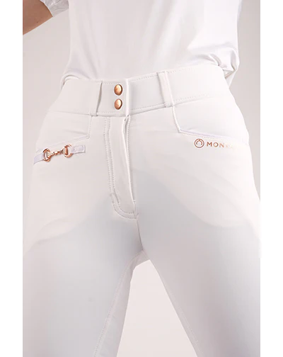 Montar Molly rosegold highwaist white F/G
