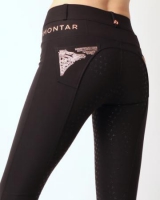 Montar Rosa  breeches with rosegold crystals F/ G