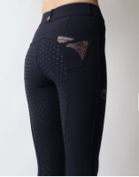 Montar Rosa  breeches with rosegold crystals F/ G