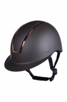 Cap -Lady Shield- bruin/roségoud (