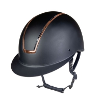 Cap -Lady Shield- zwart/rosegoud