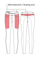 Verwarmde paardrijbroek. full grip silliconen