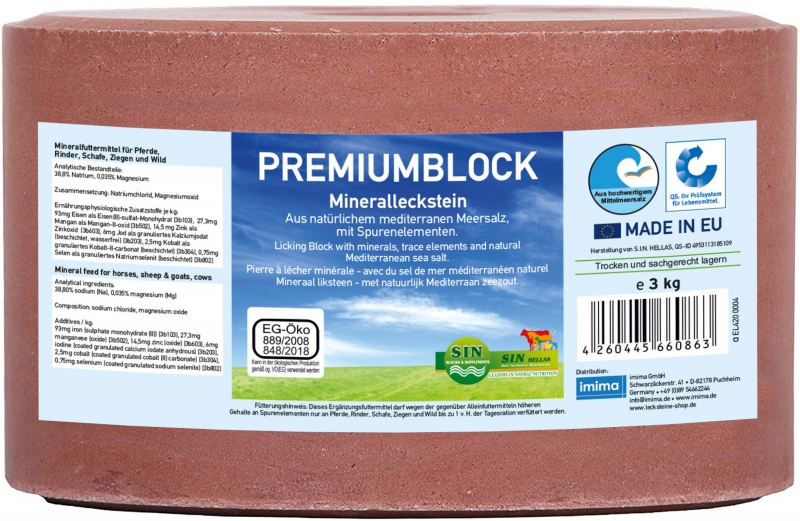Liksteen Premiumblock 3kg