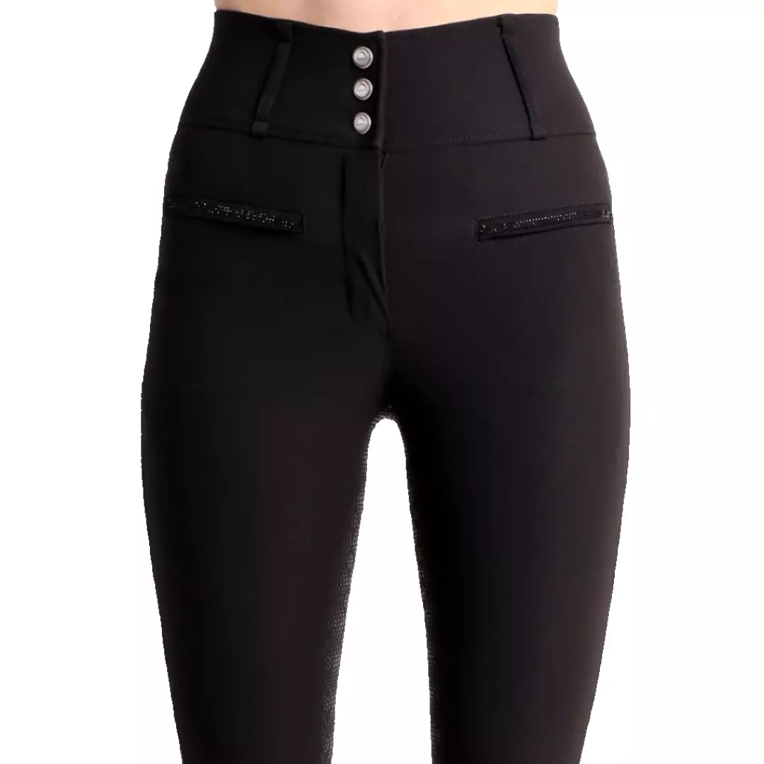 Montar MoAviana crystal logo tone in tone exhighwaist  breeches  F/G