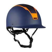 VEILIGHEIDSHELM SPARROWBLAUW/ORANJE