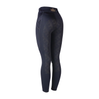 RIJLEGGING MOMENTUM BLAUW/ROSE