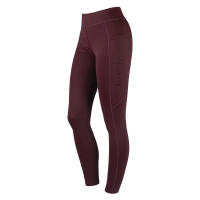 EQUESTRIAN PRO EMBOSSED RIJLEGGINGS WINE