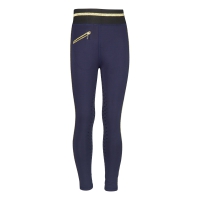 RIJLEGGING KAYA BLAUW/GOUD