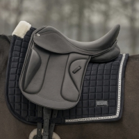 ZADELDEK EQUESTRIAN PRO VELVET- DR ZWART