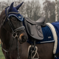 ZADELDEK EQUESTRIAN PRO VELVET- DR BLAUW