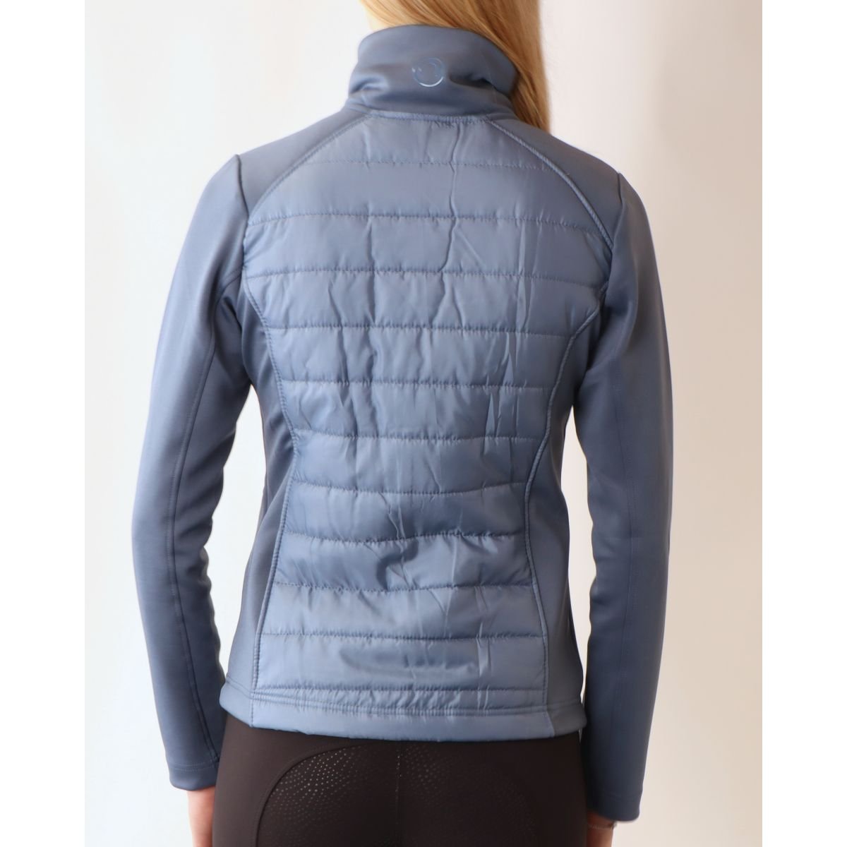 Emma quilt body jacket dove blue