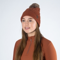 GEBREIDE MUTS GINGER