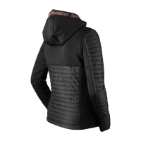 EQUESTRIAN PRO PUFFER VEST MAGNIFICENT ZWART/ROSE