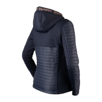 EQUESTRIAN PRO PUFFER VEST MAGNIFICENT BLAUW/ROSE