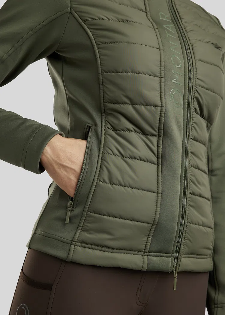 Emma quilt body jacket pine green