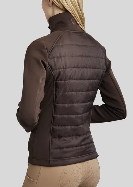 Emma quilt body jacket brown