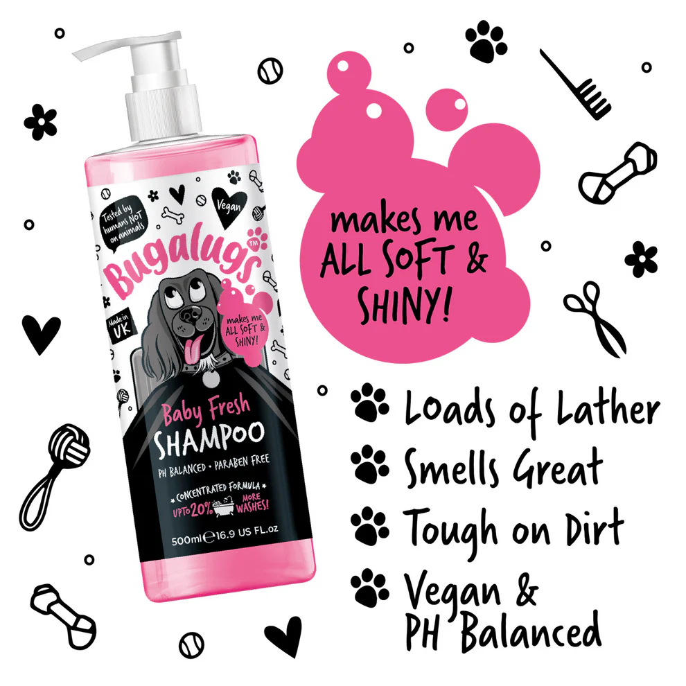 Bugalugs DOG SHAMPOO Baby Fresh