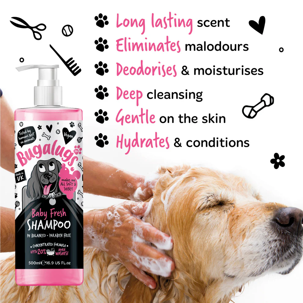 Bugalugs DOG SHAMPOO Baby Fresh