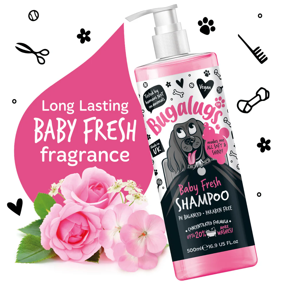 Bugalugs DOG SHAMPOO Baby Fresh