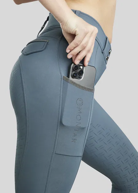 Montar MoGloria Caviar Tape Breeches Dark Slate F/G