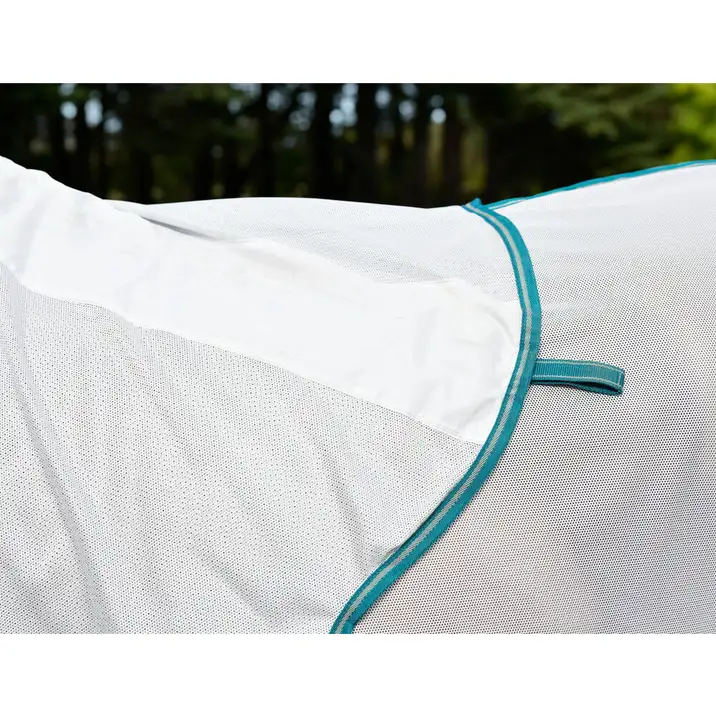 WEATHERBEETA COMFITEC ZEPHYR PLUS MESH COMBO NECK SILVER/TEAL GREEN/STONE